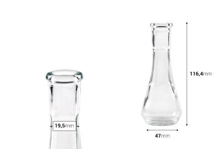 Stakleni čokanj 50mL-dimenzije_slike