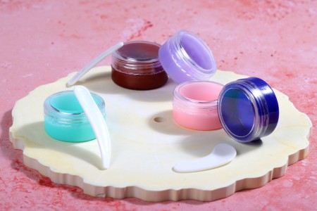 Akrilna teglica od 5 mL sa providnim zatvaračem u različitim bojama - 12 kom-grupa_slika