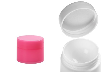 Plastična kutijica 3mL sa duplim dnom i unutrašnjom zaptivkom na zatvaraču - 12 kom-slika_proizvoda