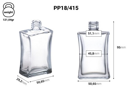 Pravougaona bočica za parfeme 50mL (18/415)-2
