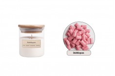 Bubblegum - Aromatična sveća od sojinog voska sa pamučnim fitiljem (110gr)
