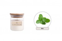 Mint - Aromatična sveća od sojinog voska sa pamučnim fitiljem (110gr)