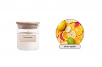 Citrus Splash - Aromatična sveća od sojinog voska sa pamučnim fitiljem (110gr)