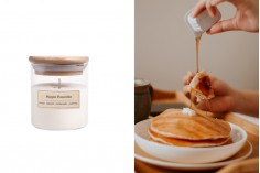 Maple Pancake – Aromatična sveća od sojinog voska sa pamučnim fitiljem (110gr)