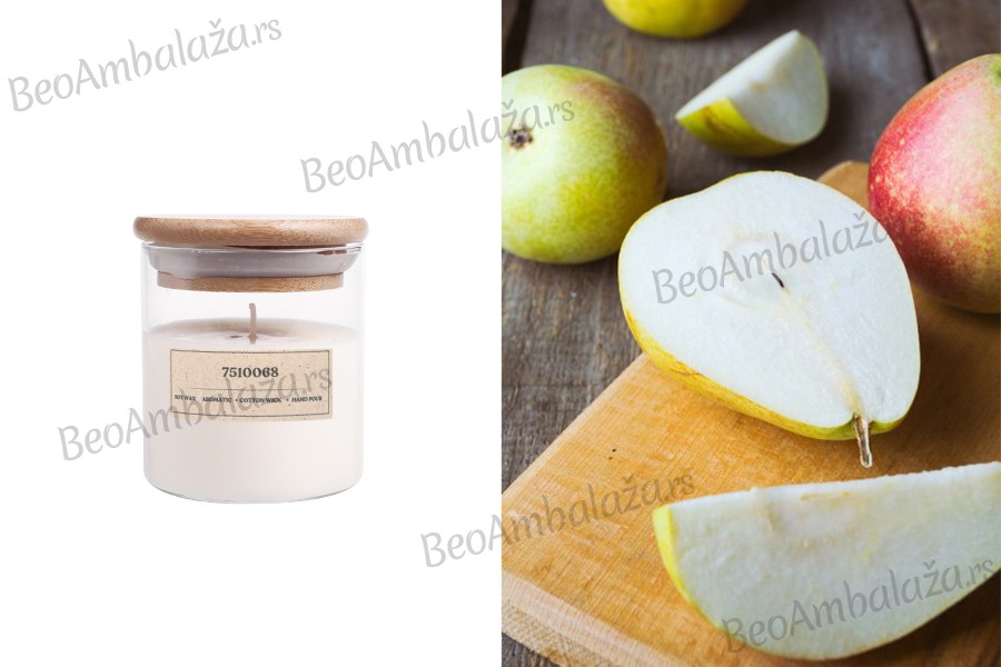 Sipre - Aromatična sveća od sojinog voska sa pamučnim fitiljem (110gr)