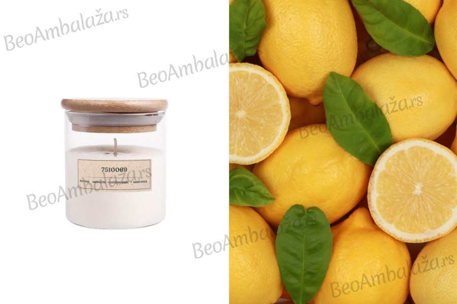 Romani lake - Aromatična sveća od sojinog voska sa pamučnim fitiljem (110gr)