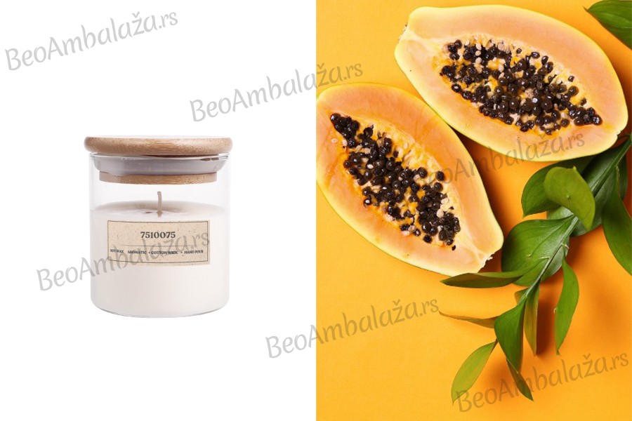 Sweet life - Aromatična sveća od sojinog voska sa pamučnim fitiljem (110gr)