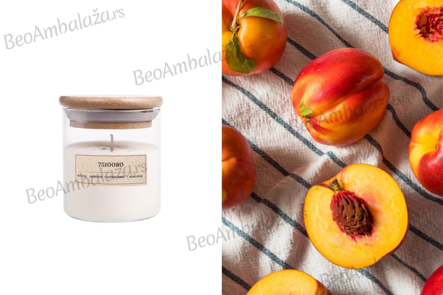 Treasure trove - Aromatična sveća od sojinog voska sa pamučnim fitiljem (110gr)