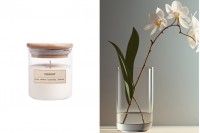 Elusive Orchidea - Aromatična sveća od sojinog voska sa pamučnim fitiljem (110gr)