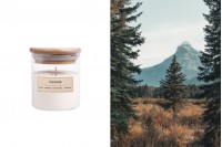 Agarwood - Aromatična sveća od sojinog voska sa pamučnim fitiljem (110gr)