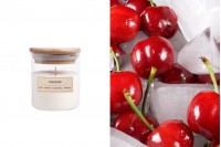 Exotic Cherry - Aromatična sveća od sojinog voska sa pamučnim fitiljem (110gr)