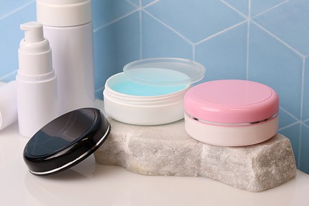 Plastična kutijica za kreme 50mL sa plastičnim poklopcem i međupoklopcem - 12 kom-grupa_slika