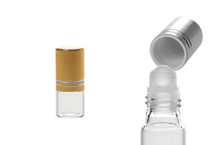 Staklena roll-on bočica 2mL sa zatvaračem - 6 kom-slika_proizvoda