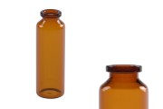 Staklena bočica 30mL karamel boje, za proizvode u farmaciji i homeopatiji, bez zatvarača - 12 kom