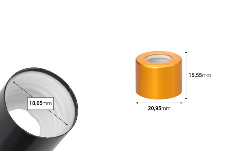 Aluminijumski prsten za pipete od 5 do 100mL, više boja-dimenzije_slike