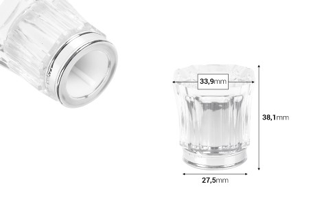 Plastični luksuzni zatvarači crimp-dimenzije_slike