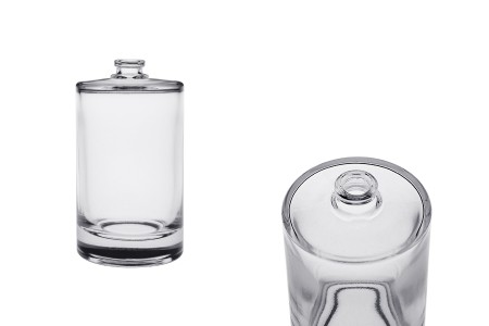 Cilindrična staklena flašica za parfem 100mL sa sigurnosnim Crimp zatvaranjem 15 mm-1