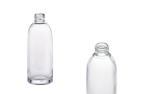 Staklena providna bočica 100mL (PP 20)-1