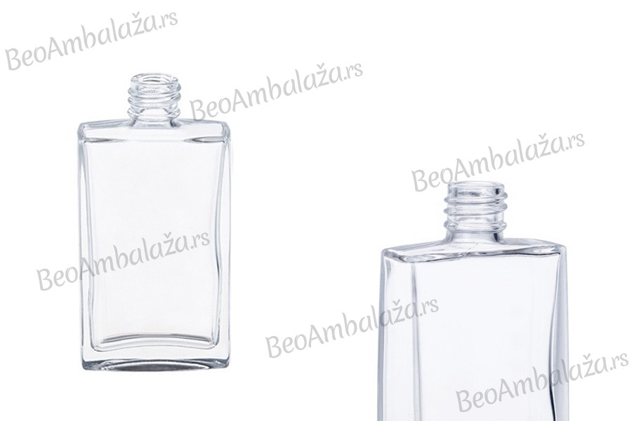 Staklena četvrtasta bočica za parfem 50mL, 18/415 Staklena četvrtasta bočica za parfem 50mL, 18/415