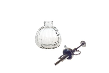 Staklena okrugla boca 250mL sa raspršivačem-dimenzije_slike