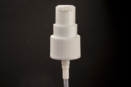 Plastična bela pumpica PP20 za kreme sa providnim zatvaračem-grupa_slika