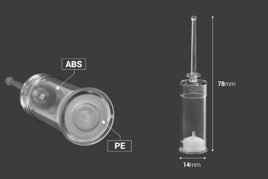Ampula 3mL za jednokratnu upotrebu - 100 kom-dimenzije_slike