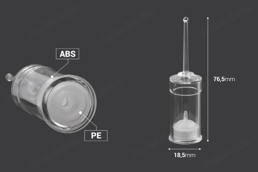 Ampula 5mL za jednokratnu upotrebu - 100 kom-dimenzije_slike