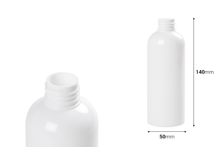 Plastična PET flašica 200mL u različitim bojama PP 24 - 12 kom-dimenzije_slike