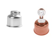 Plastični flip top zatvarač PP24 sa aluminijumskim tankim premazom-slika_proizvoda