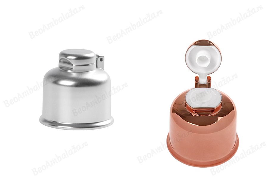 Plastični flip top zatvarač PP24 sa aluminijumskim tankim premazom-slika_proizvoda