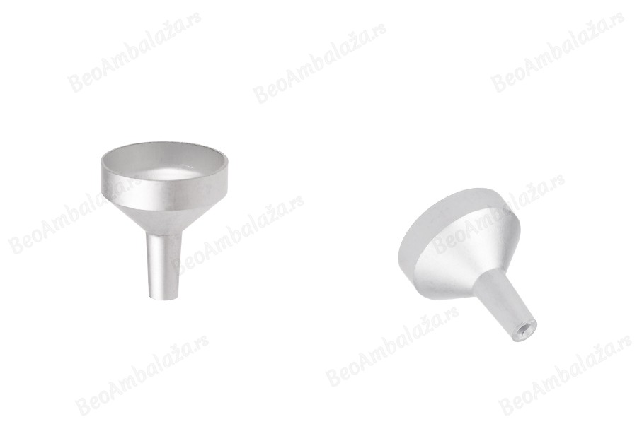Aluminijumski levak u MAT srebrnoj boji sa prečnikom 17 mm (u donjem delu 4 mm)-slika_proizvoda