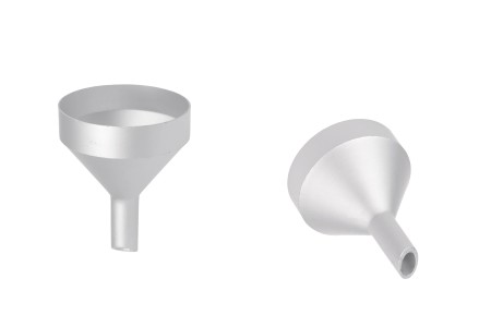 Aluminijumski levak u MAT srebrnoj boji  sa prečnikom  44 mm ( donji deo 10 mm )-slika_proizvoda