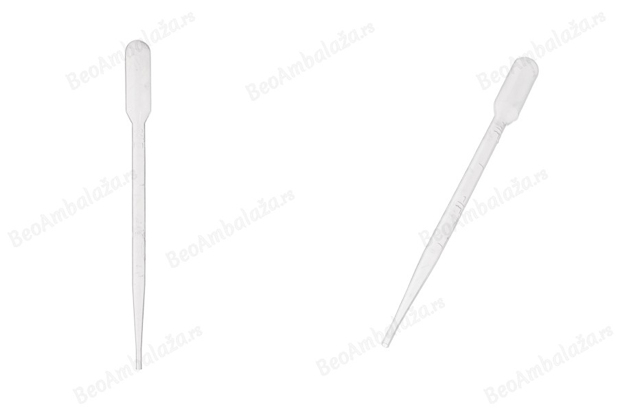 Plastična pipeta 2mL sa mernim oznakama za zapreminu - 100 kom-slika_proizvoda