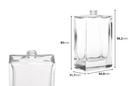 Bočica za parfeme staklena 70mL pravougaona (15/400)-dimenzije_slike