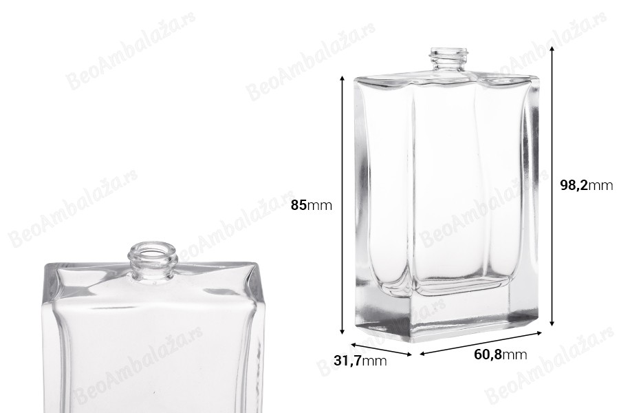Bočica za parfeme staklena 70mL pravougaona (15/400)-dimenzije_slike