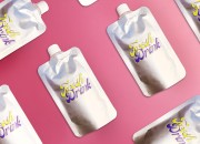 Aluminijumska DoyPack kesica za tečnost od 300ml sa belim plastičnim zatvaračem – 50 kom-grupa_slika