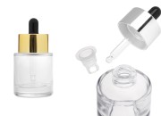 Providna staklena bočica od 30 mL sa pipetom i drenažnim elementom-slika_proizvoda
