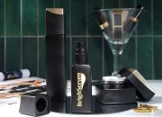 Luksuzna staklena bočica od 100 mL u mat crnoj boji sa pumpicom za kremu i posebnim zatvaračem-grupa_slika