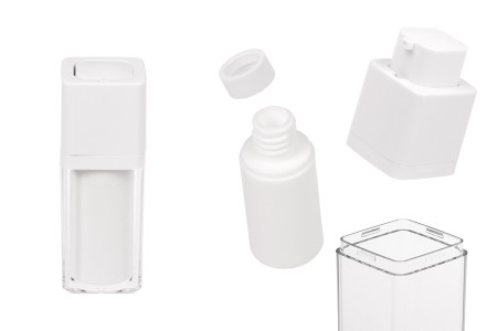 Airless akrilna bočica 15 mL sa belom pumpicom-slika_proizvoda
