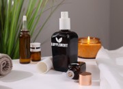 Staklena karamel bočica za etarska ulja 20mL, sa grlom PP18-grupa_slika