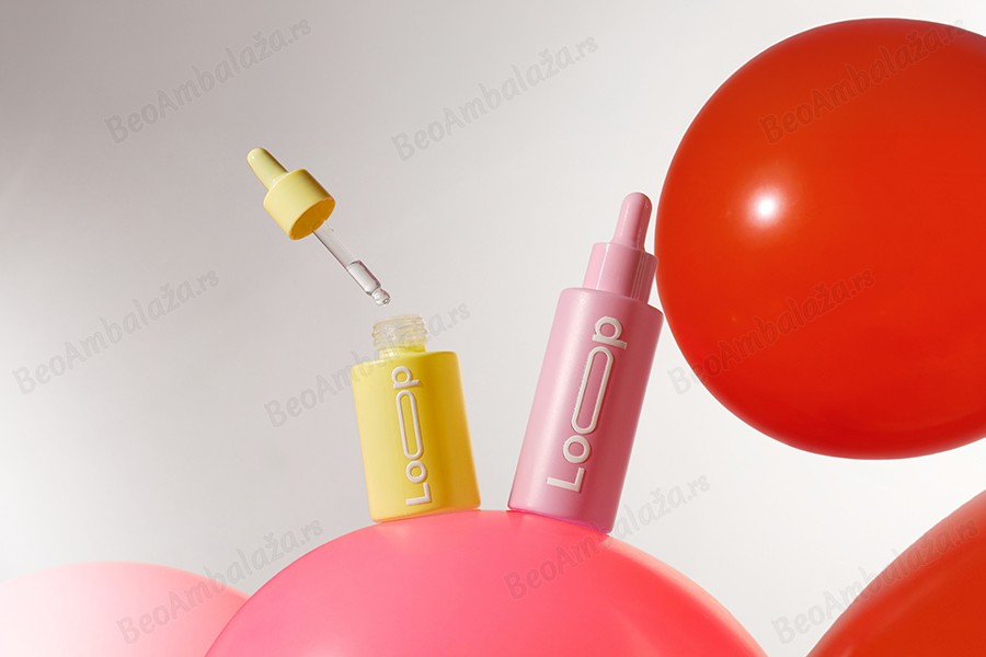 Staklena bočica od 100mL sa pipetom u MAT pastelnim bojama-grupa_slika