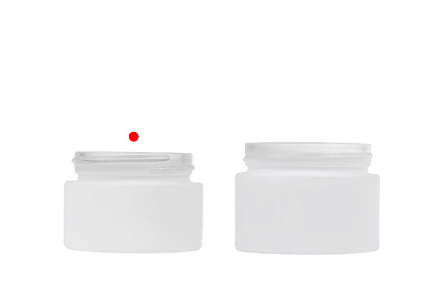 Staklena teglica za kremu 30 mL - bez zatvarača, gumirana u više boja-grupa_slika