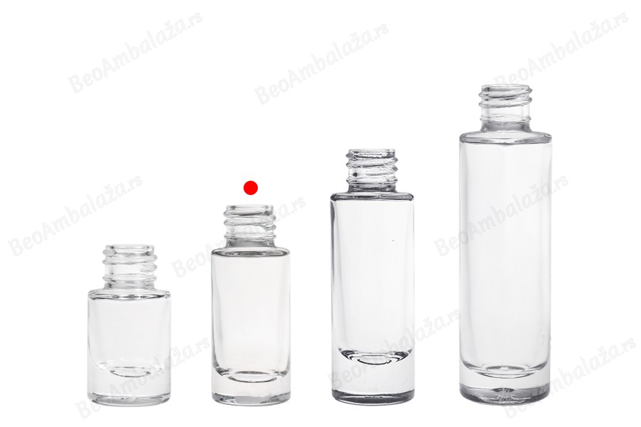 Cilindrična providna staklena bočica od 10 mL-grupa_slika