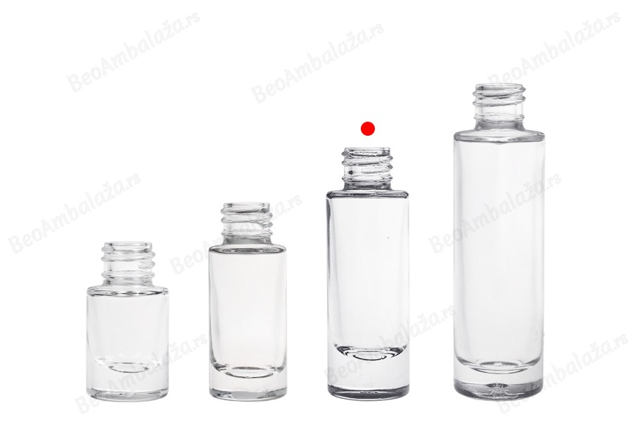 Cilindrična providna staklena bočica od 15 mL-grupa_slika
