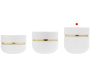 Staklena teglica od 100 mL sa poklopcem (sa unutrašnjom zaptivkom) i plastičnim međupoklopcem-grupa_slika