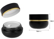 Staklena teglica od 30 mL sa poklopcem (sa unutrašnjom zaptivkom) i plastičnim međupoklopcem-dimenzije_slike