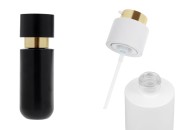 Staklena bočica 100mL sa zlatnom pumpicom za kreme-slika_proizvoda