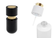 Staklena bočica 30mL sa zlatnom pumpicom za kreme-slika_proizvoda