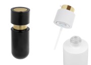 Staklena bočica 50mL sa zlatnom pumpicom za kreme-slika_proizvoda