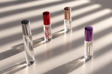 Staklena bočica 5mL za parfem sa sprejom i aluminijumskim poklopcem - 6 kom-grupa_slika